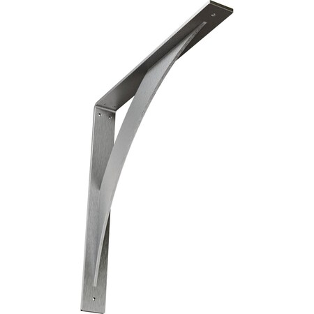 Ekena Millwork Legacy Steel Bracket, Stainless Steel 2"W x 18"D x 18"H BKTM02X18X18LESS
